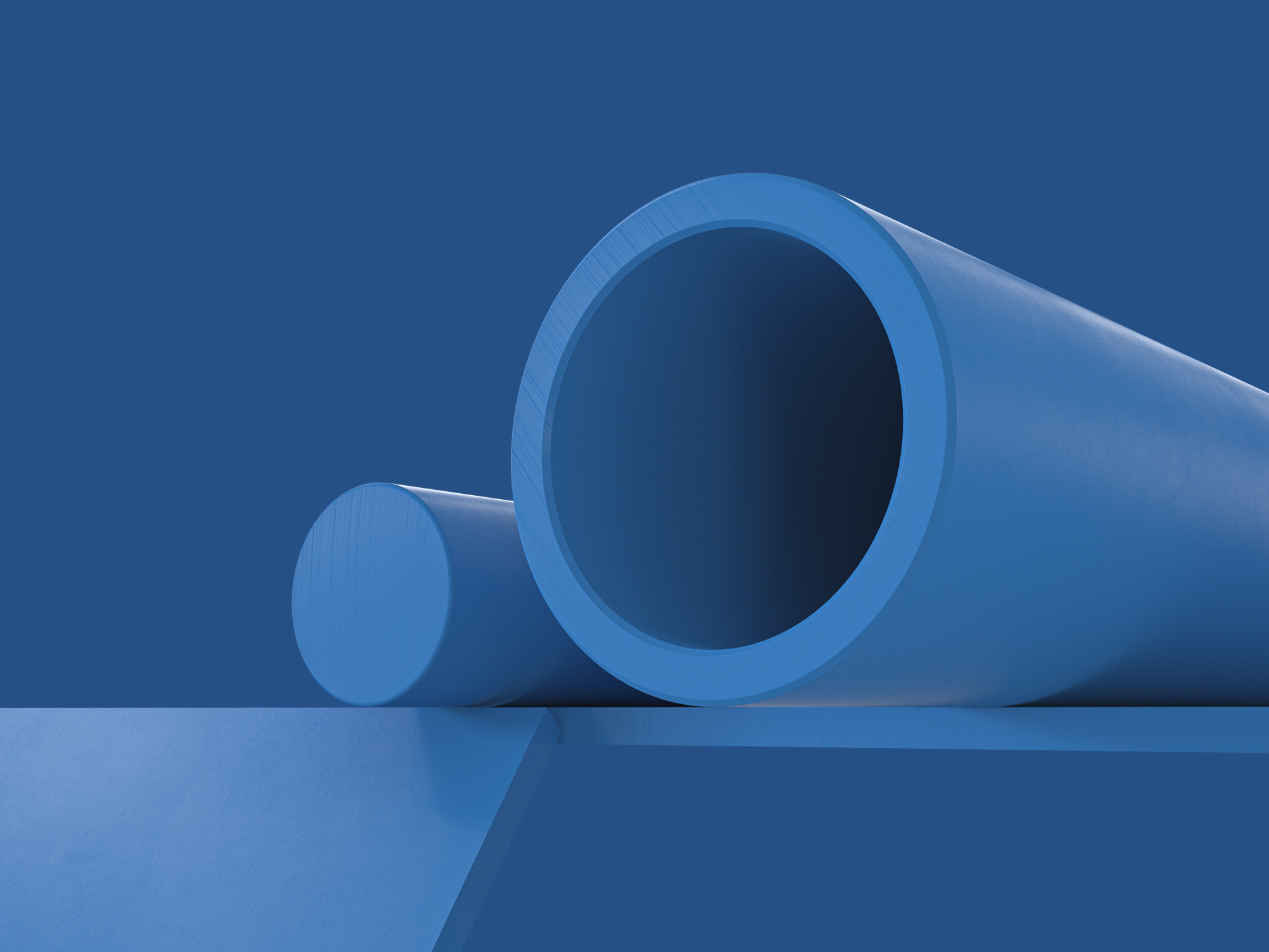 Acetron® VMX Food Grade POM-C plastic stock shapes
